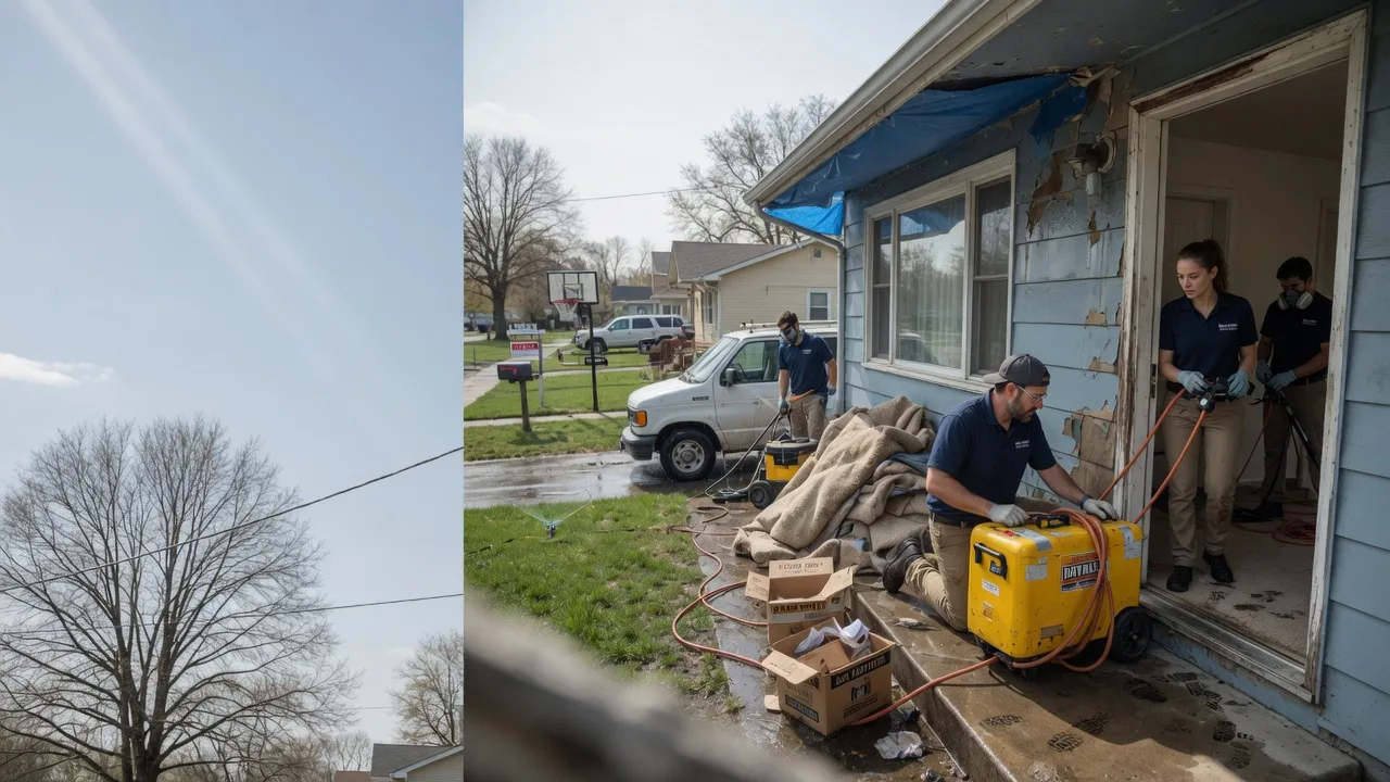 Basement Flood Cleanup in Ricketts, IA near me